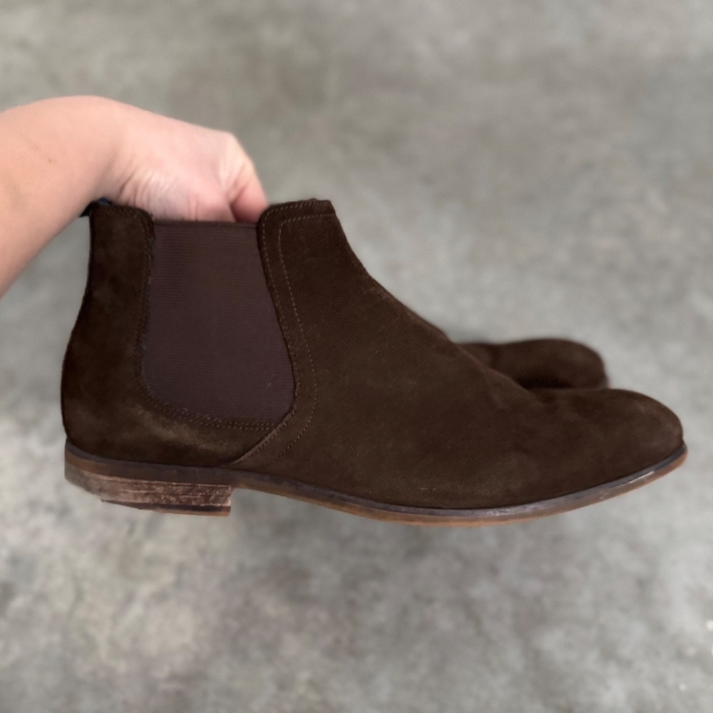 Combat agent Toecap suede men’s boot - Picture 5 of 12